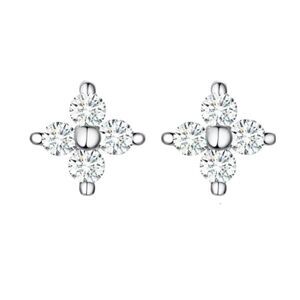 925 Silver Small Flower Studs